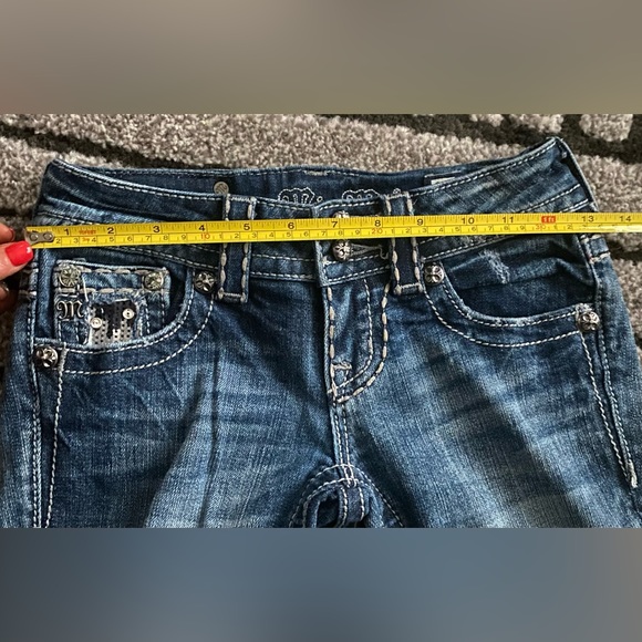 Miss Me Brand Capri Jeans, Size 24, NWOT - Picture 6 of 6